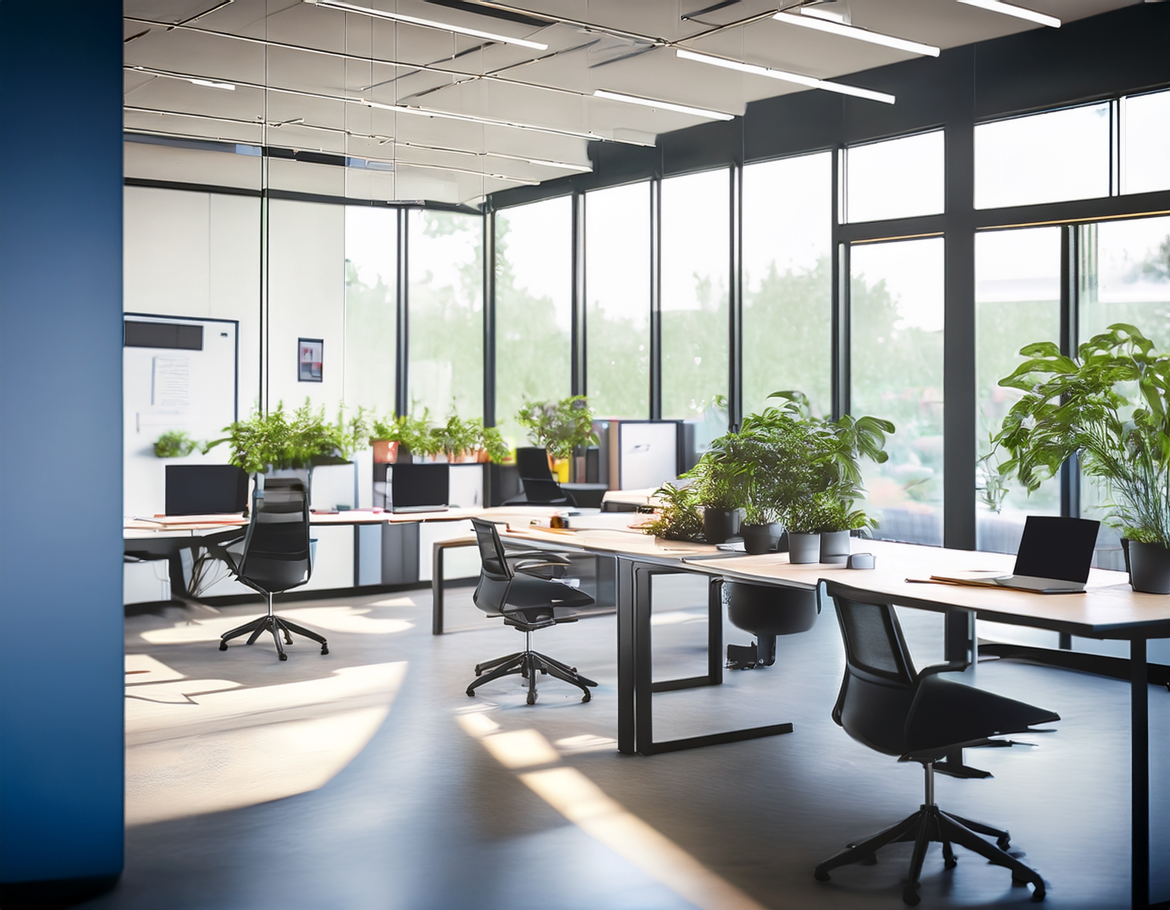 Steuerberatung, Büroatmosphäre, Teamarbeit, Modernes Design
